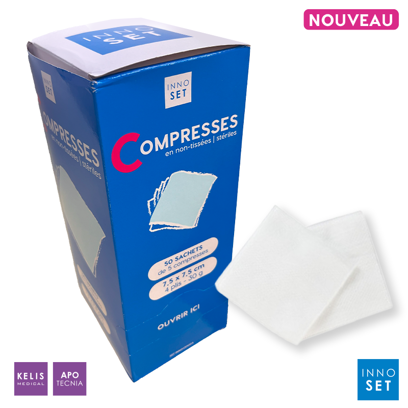 Compresses stériles non-tissées | INNOSET